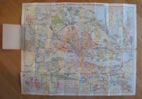 Axel Gillbergs Plankarta &ouml;fver Stockholm med omgifningar