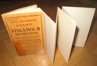 Axel Gillbergs Plankarta &ouml;fver Stockholm med omgifningar