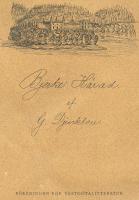 Bjerke H&auml;rad. Handskrift i faksimil p&aring; specialpapper.