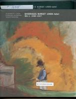 Sveriges konst 1900-talet del 1 och 2