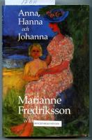 Anna, Hanna och Johanna