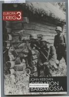Operation Barbarossa : invasionen i Ryssland 1941