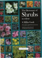The Dictionary of Shrubs in colour