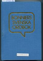 Bonniers svenska ordbok