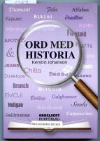 Ord med historia