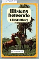 H&auml;stens beteende