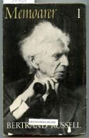 Memoarer l, 1872 - 1914