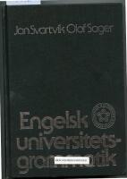 Engelsk universitetsgrammatik