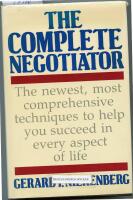 The Complete Negotiator