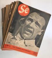 Tidskriften SE Komplett &aring;rg&aring;ng 1945. Nr. 1-52 + 13 1/2