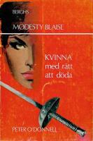 Modesty Blaise - Kvinna med r&auml;tt att d&ouml;da