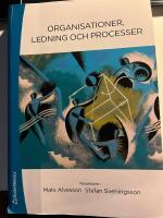 Organisationer, ledning och processer
