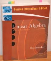 Linear algebra with applications