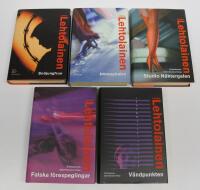 6 st. b&ouml;cker om MARIA KALLIO: Sn&ouml;jungfrun + D&ouml;dsspiralen + V&auml;ndpunkten + Falska f&ouml;respeglingar + Studio N&auml;ktergalen + Var &auml;r alla flickor nu?