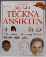 Jag kan teckna ansikten. Titta, skissa, teckna steg för steg