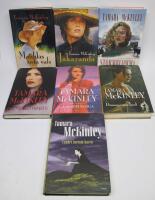 7 st. TAMARA MCKINLEY b&ouml;cker 1-7: Matildas sista vals + Jakaranda + Stormblomma + Den svarta opalen + I stormens &ouml;ga + Dr&ouml;mmarnas land + Landet bortom haven