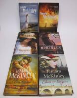 6 st. TAMARA MCKINLEY b&ouml;cker 8-13: De modigas rike + Arvet + &Aring;terkomsten + Gryningstimmen + Eldh&auml;rjad + Ekon av l&auml;ngtan