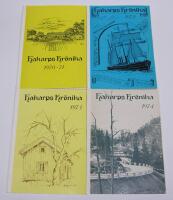 4 st. HAKARPS KR&Ouml;NIKA 1970-71, 1972, 1973, 1974