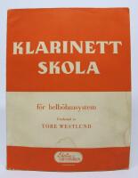 Klarinettskola f&ouml;r helb&ouml;hmsystem