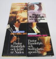 4 st. PASTOR RANDOLLPH deckare: 1. Pastor Randollph och syndens l&ouml;n 2. Pastor Randollph och h&auml;mndens &auml;ngel 3. Pastor Randollph och fallet ur N&aring;den 4. Pastor Randollph och Sedlighetsaposteln
