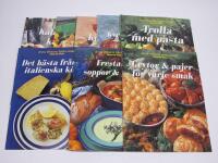 8 st. b&ouml;cker Anne Wilsons b&auml;sta recept. Step-by-step serien: Grytor & pajer f&ouml;r varje smak + Frestande soppor & grytor + Det b&auml;sta fr&aring;n det italienska k&ouml;ket + Trolla med pasta + Uts&ouml;kta kycklingrecept + Uts&ouml;kta k&ouml;ttrecept + Himmelska desserter + Kalasgoda kakor