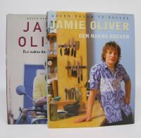 2 st. JAMIE OLIVER kokb&ouml;cker: Den nakna kocken + Den nakna kockens &aring;terkomst