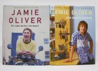 2 st. JAMIE OLIVER kokb&ouml;cker: Den nakna kocken + Den nakna kockens &aring;terkomst