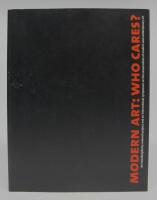 Modern Art: Who Cares? An interdisciplinary research project and international symposium on the conservation of modern and contemporary art