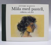 M&aring;la med pastell, r&ouml;dkrita och kol