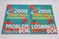 E2000 Classic F&ouml;retagsekonomi 1 Problembok inkl. DVD + L&ouml;sningsbok