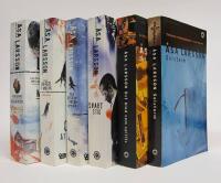 6 st. pocket REBECKA MARTINSSON serie: 1. Solstorm 2. Det blod som spillts 3. Svart stig 4. Till dess din vrede upph&ouml;r 5. Till offer &aring;t Molok 6. F&auml;dernas missg&auml;rningar  [komplett serie]