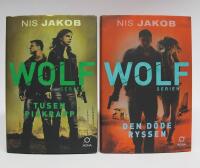 2 st. b&ouml;cker WOLF-serien: Del 1. Den d&ouml;de ryssen Del 2. Piskrapp