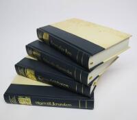 ARN MAGNUSSON BOX: Vägen till Jerusalem + Tempelriddaren + Riket till vägens slut + Arvet efter Arn [Arnsviten i lyx-utgåva med signerad bok]