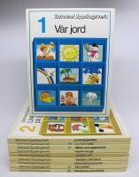Barnens uppslagsverk Del 1-10: 1. V&aring;r jord 2. Livet p&aring; jorden 3. Liv och milj&ouml; 4. Id&eacute;er och uppt&auml;ckter 5. Uppfinningar 6. Jorden runt 7. V&auml;rlden utforskas 8. Historiska personer 9. V&aring;ra yrken 10. Teknikens utveckling  [komplett serie]