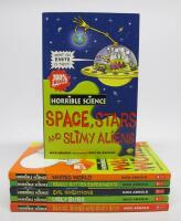 6 st. HORRIBLE SCIENCE: Blood, Bones and Body Bits + Ugly Bugs + Space, Stars and Slimy Aliens + Really Rotten Experiments + Evil Inventions + Wasted World