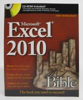 Microsoft Excel 2010 Bible  [CD-ROM included]