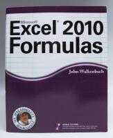 Microsoft Excel 2010 Formulas  [CD-ROM included]