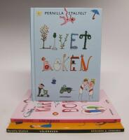 3 st. Pernilla Stalfelt b&ouml;cker: Livetboken + K&auml;rlekboken + V&aring;ldboken