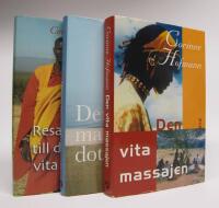 3 st. sj&auml;lvbiografiska b&ouml;cker om MASSAJEN: 1. Den vita massajen 2. Den vita massajens dotter 3. Resan tillbaka till den vita massajen