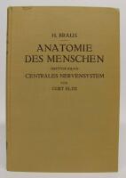 Anatomie des Menschen. Ein Lehrbuch f&uuml;r Studierende und &Auml;rzte. Dritter Band - Centrales Nervensystem 