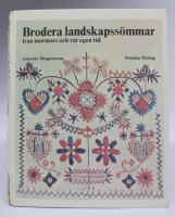 Brodera landskapss&ouml;mmar fr&aring;n mormors och v&aring;r egen tid