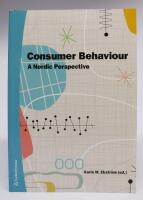 Consumer Behaviour. A Nordic Perspective