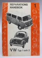 Reparationshandbok nr 1: VW Typ 1 (Skalbaggen) och 2 (Bussen) 1961-1975