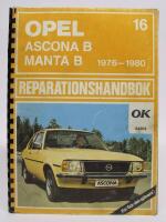Reparationshandbok nr 16: OPEL Ascona B, Manta B 1,9 och 2,0 Diesel 1976-1980