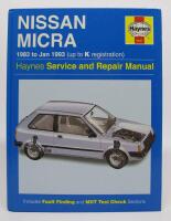 Nissan Micra (1983 to Jan 1993 up to K registration) Haynes Service and Repair Manual
