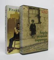 2 st. Frank McCourt b&ouml;cker: &Auml;ngeln p&aring; sjunde trappsteget, en irl&auml;ndsk barndom + Lyckans land