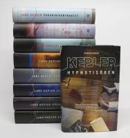 9 st. b&ouml;cker JOONA LINNA serien: 1. Hypnotis&ouml;ren 2. Paganinikontraktet (OU) 3. Eldvittnet (OU) 4. Sandmannen (OU) 5. Stalker (OU) 6. Kaninj&auml;garen 7. Lazarus (OU) 8. Spegelmannen (OU) 9. Spindeln (OU)