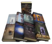 9 st. b&ouml;cker JOONA LINNA serien: 1. Hypnotis&ouml;ren 2. Paganinikontraktet (OU) 3. Eldvittnet (OU) 4. Sandmannen (OU) 5. Stalker (OU) 6. Kaninj&auml;garen 7. Lazarus (OU) 8. Spegelmannen (OU) 9. Spindeln (OU)