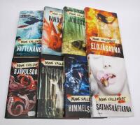 MALIN FORS serie del 6-13 (De fyra elementen del 6-9 + De fem sinnena del 10-13): 6. Vatten&auml;nglar (OU) 7. Vindsj&auml;lar (OU) 8. Jordstorm (OU) 9. Eldj&auml;garna (OU) 10. Dj&auml;vulsdoften (OU) 11. B&ouml;delskyssen (OU) 12. Himmelskriket (OU) 13. Satansk&auml;ftarna