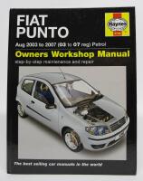 FIAT Punto (Aug 2003 to 2007 Petrol, 03 to 07 reg) Haynes Owners Workshop Manual
